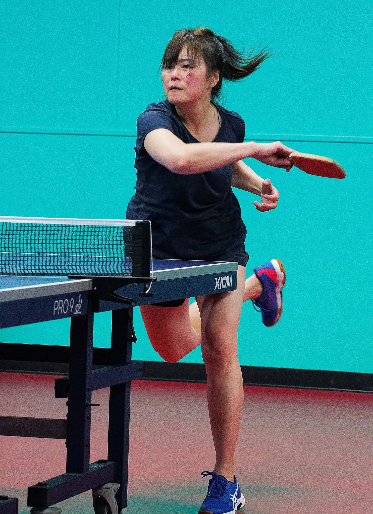 Sara Poh, coach at Devonport Table Tennis Association
